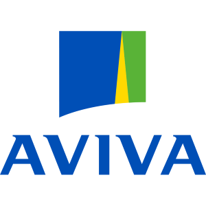 Logo of Aviva (AV.).
