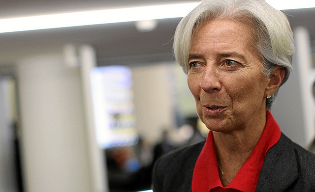Christine Lagarde, Managing Director of the IMF by worldeconomicforum