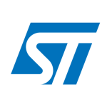 Logo of ST Microelectronics (STM).