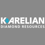 Logo of Karelian Diamond Resources (KDR).
