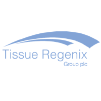 Logo of Tissue Regenix (TRX).
