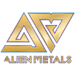 Logo of Alien Metals (UFO).