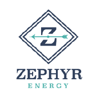 Logo of Zephyr Energy (ZPHR).