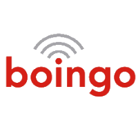 Logo of Boingo Wireless (WIFI).