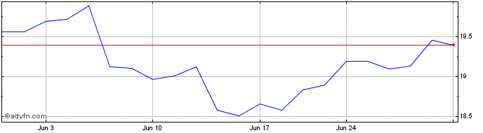 1 Month YieldMax SQ Option Incom...  Price Chart