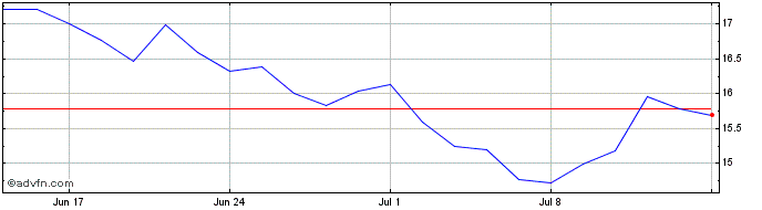 1 Month Granite 3s Msft  Price Chart