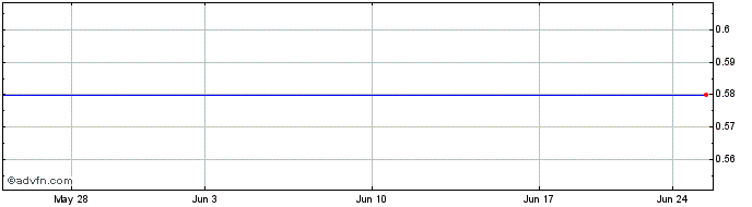 1 Month China Gerui Advanced Materials Grp. Limited - Warrant 03/19/2011 (MM) Share Price Chart
