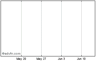 1 Month Bitcoinus Chart