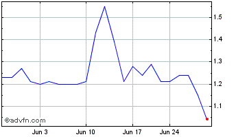 1 Month NVNI Chart