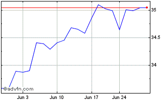 1 Month SGI US Large Cap Core ETF Chart