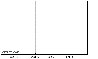 1 Month Citi Fun 25 Chart