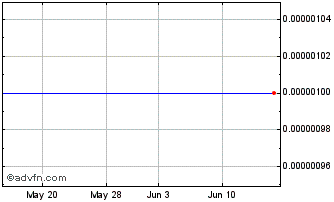 1 Month Magellan Industries (CE) Chart