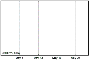 1 Month Peako Ltd Def Chart