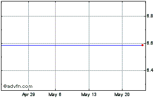 1 Month ISHARES DGTL INAV Chart