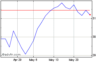 1 Month ING2G Chart