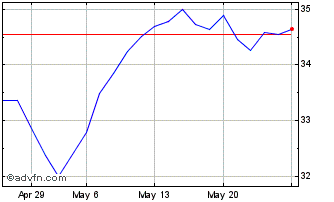 1 Month ING3G Chart