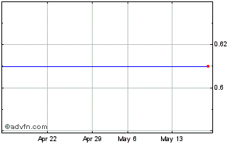 1 Month LS SXLG INAV Chart
