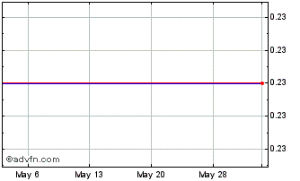 1 Month Wowjoint Holdings (MM) Chart