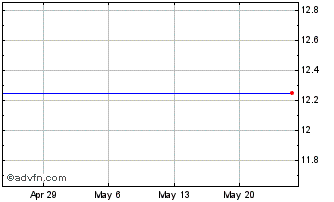1 Month Zipcar, Inc. (MM) Chart