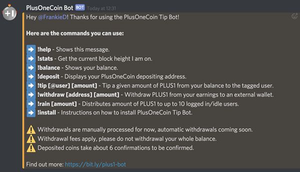PlusDoneBoin Bot